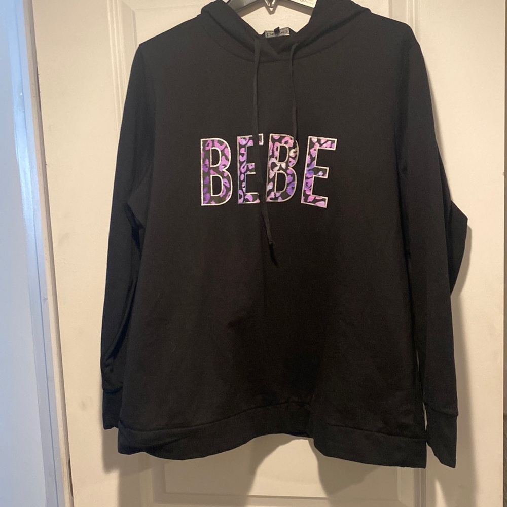 Sports Blouse with Bebe size 2xl hood